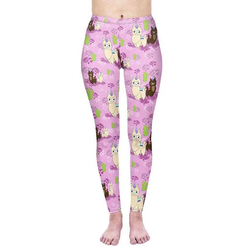 Lightweight Llama Leggings