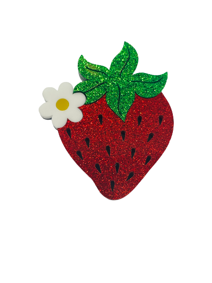 Strawberry Brooch