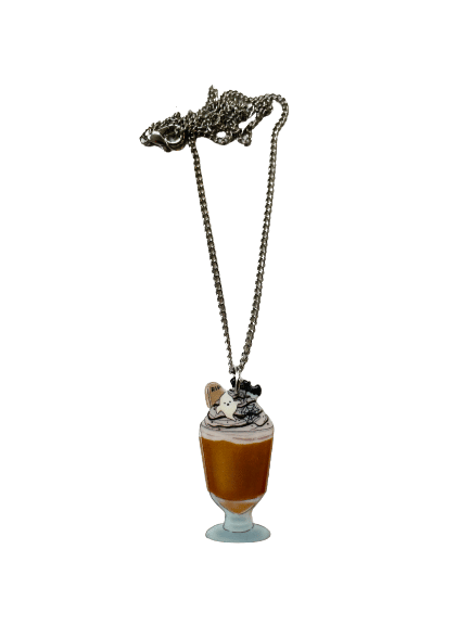 Spooky Spiced Latte Necklace