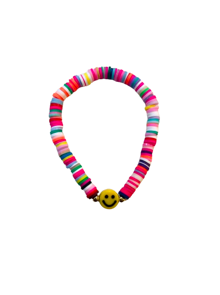 Colourful Smiley Bracelet