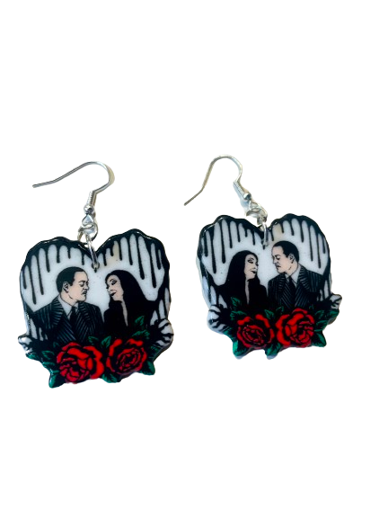 Morticia & Gomez Earrings