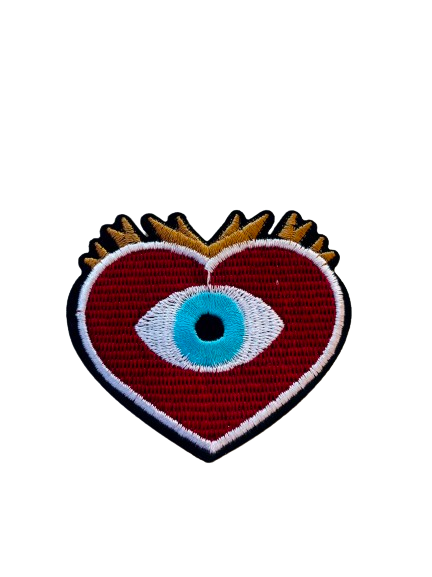 Flaming Heart Patch