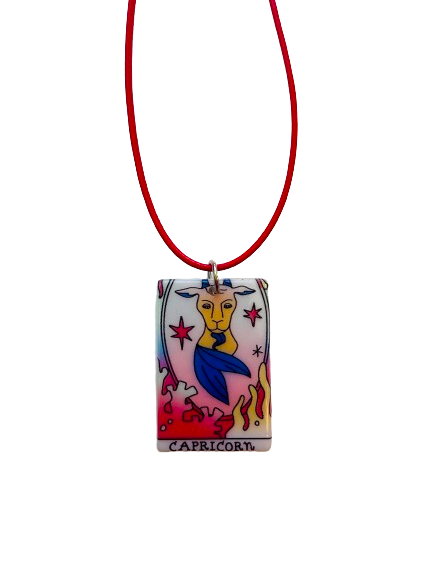 Capricorn Tarot Necklace