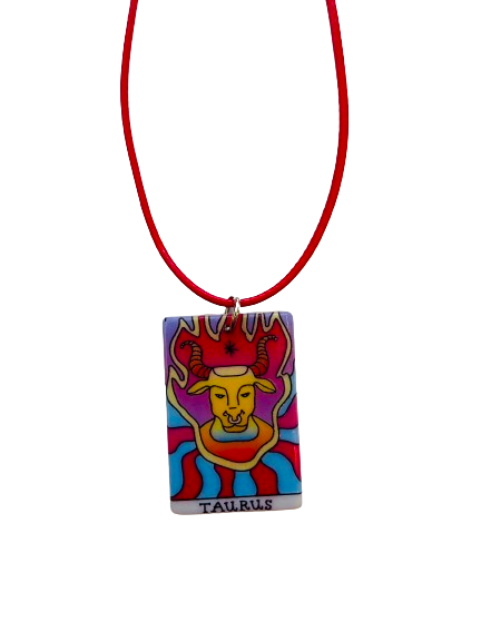 Taurus Tarot Necklace