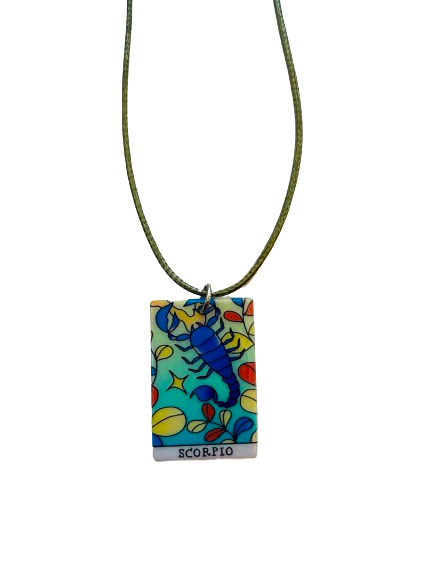 Scorpio Tarot Necklace