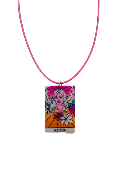 Virgo Tarot Necklace