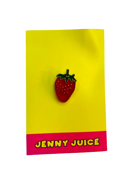 Strawberry Enamel Pin