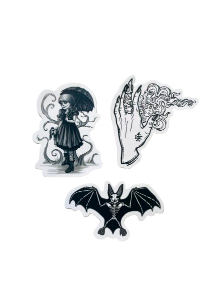 Gothic Sticker Set GOT011