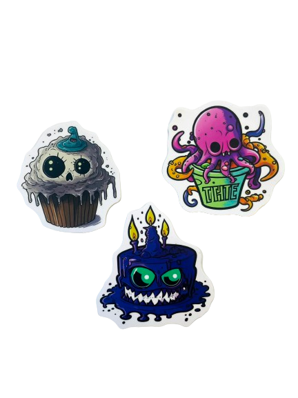 Spooky Food Sticker Set SF002