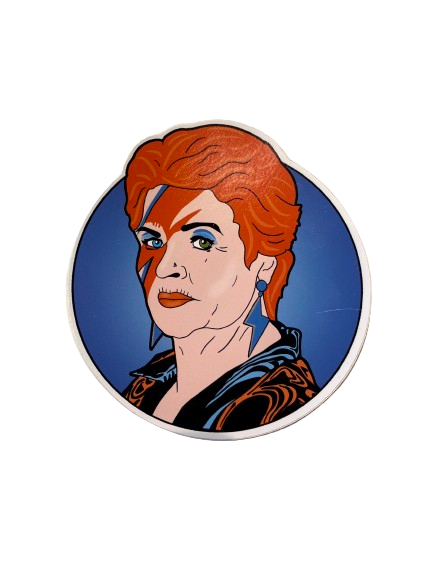 Bowie Pat Sticker