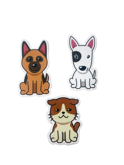 Cats & Dogs Sticker Set CA022