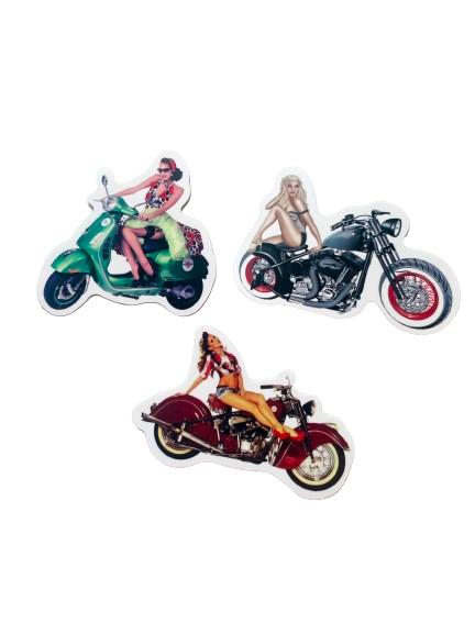 Pin-Up Sticker Set 004