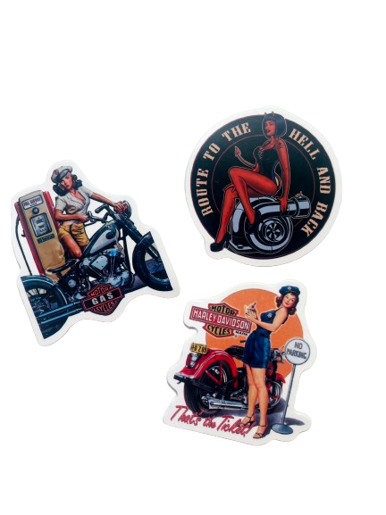 Pin-Up Sticker Set 005