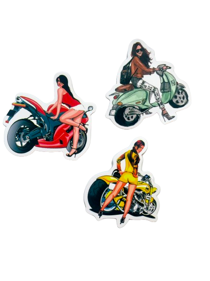 Pin-Up Sticker Set 030