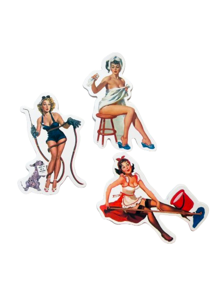 Pin-Up Sticker Set 027