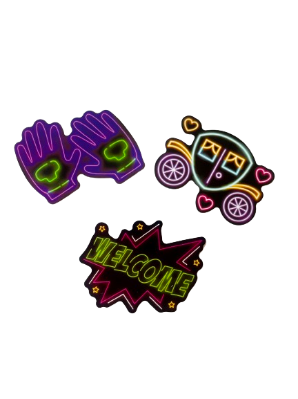 Neon Sticker Set NE003