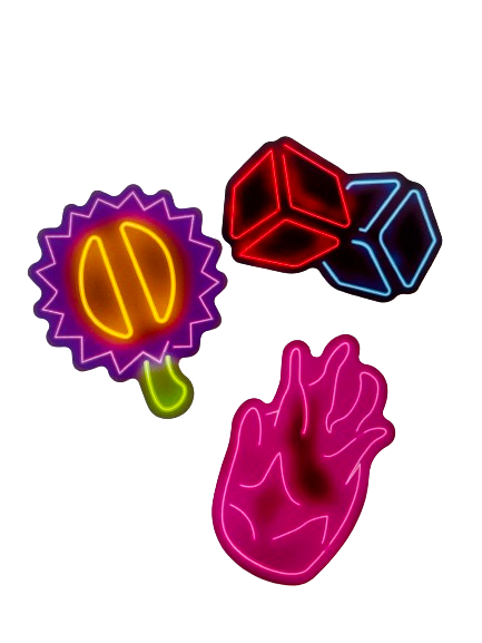 Neon Sticker Set NE007