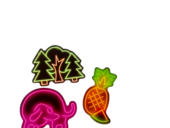 Neon Sticker Set NE012