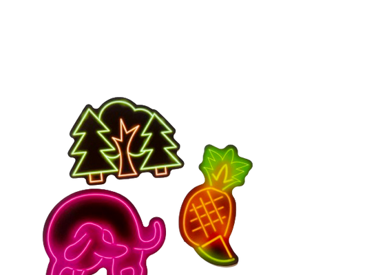 Neon Sticker Set NE012