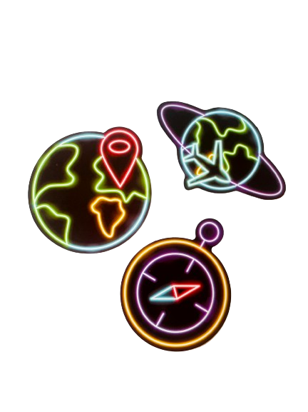 Neon Sticker Set NE005