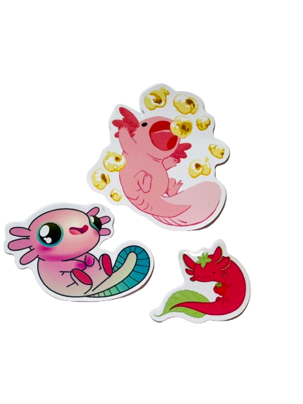 Axolotl Sticker Set AX011