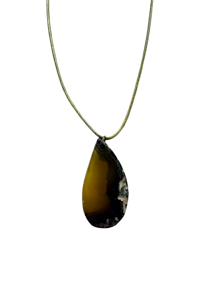 Grey Gemstone Necklace