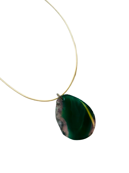 Green Gemstone Necklace