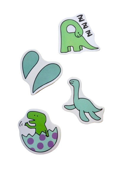 Dinosaur Sticker Set DIN206