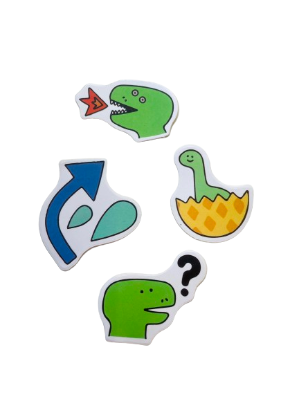 Dinosaur Sticker Set DIN208