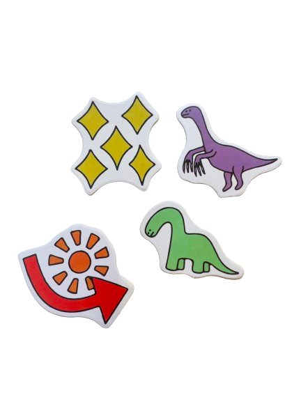 Dinosaur Sticker Set DIN207