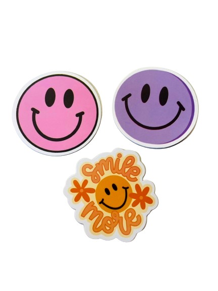 Smiley Face Sticker Set SF006