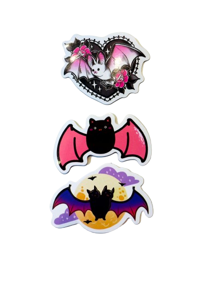 Bat Sticker Set BA005