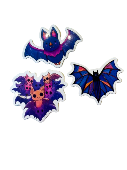 Bat Sticker Set BA004