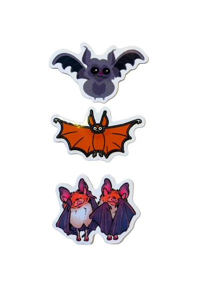 Bat Sticker Set BA003