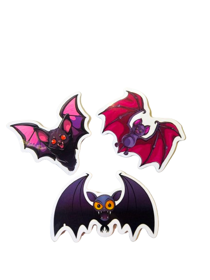 Bat Sticker Set BA015