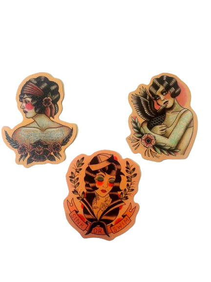 Pin-Up Sticker Set 053