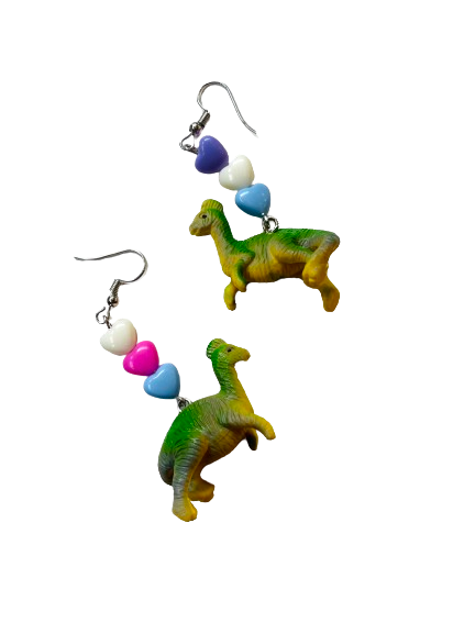 Parasaurlophus Earrings