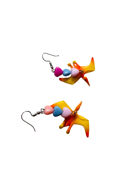 Pterodactyl Earrings