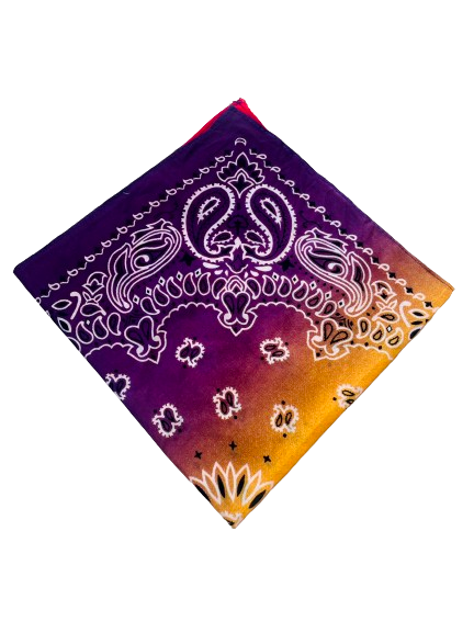 Colourful Paisley Bandana