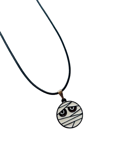 Mummy Face Necklace