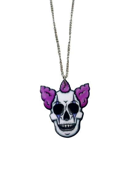 Evil Clown Necklace