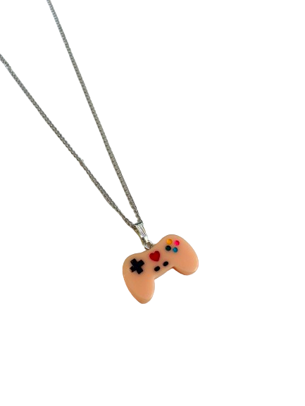 Peach Controller Necklace