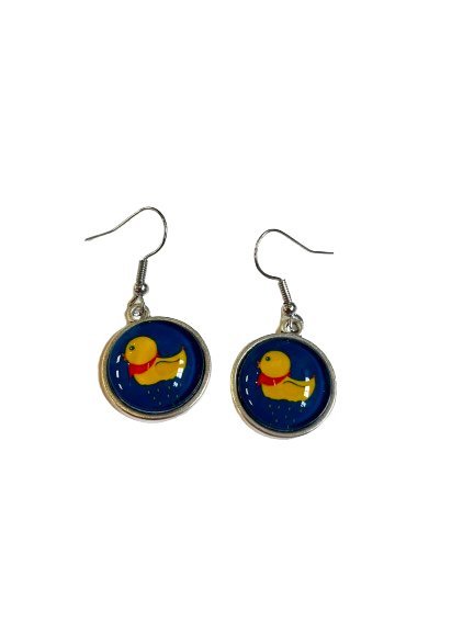 Duck Earrings