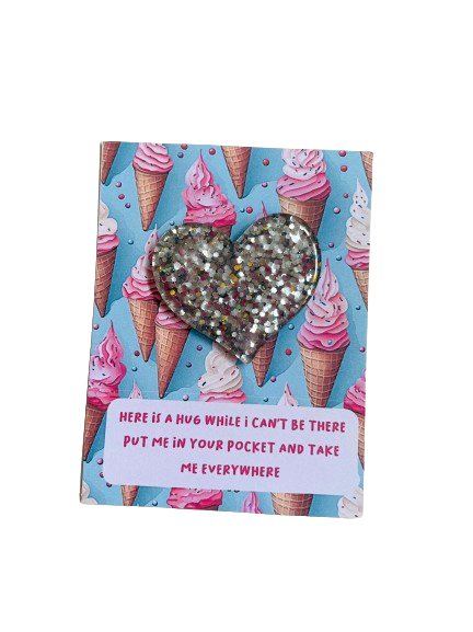 Ice Cream Pocket Heart