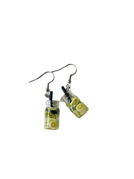 Banana Cocktail Earrings