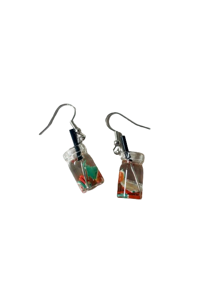 Strawberry Cocktail Earrings