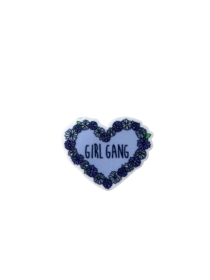 Girl Gang Pin Badge