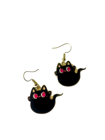 Spooky Cat Earrings