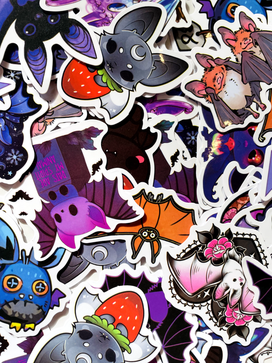 Lucky Dip Bat Stickers