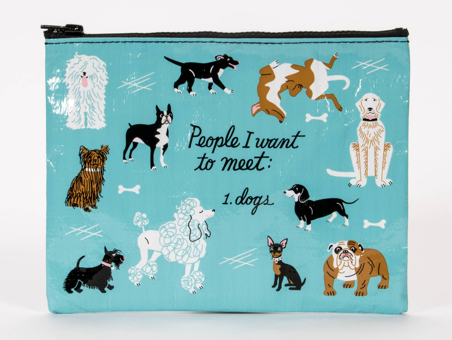 People I Love: Dogs Zipped Pouch